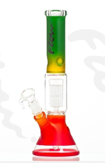 Skleněný bong s perkolací Color, 35cm