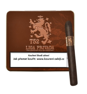 Doutníky Liga Privada T52 Cigarillo, 10ks