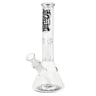 Skleněný bong s perkolací Amsterdam Transparent, 30cm