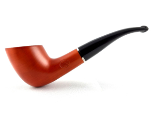Dýmka z hruškového dřeva, oranžová 6558