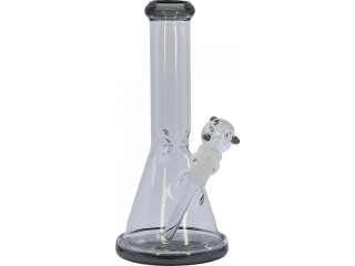 Skleněný bong Černý Ice 24cm, 67571