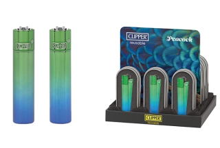 Zapalovač Clipper Peacock+Giftbox, 1ks