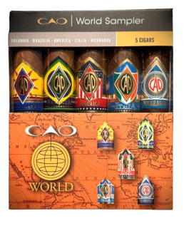 Doutníky CAO World Sampler, 5ks