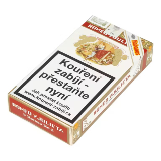 Doutníky Romeo y Julieta No.3 A/T, 3ks 