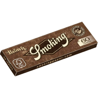Smoking Regular Brown cigaretové papírky, 1ks