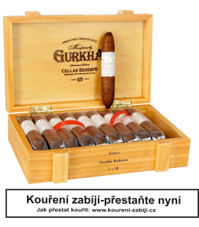 Gurkha Cellar Reserve 15y Solaro Double Robusto 20ks