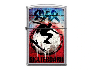Zapalovač Zippo Skateboard Grunge