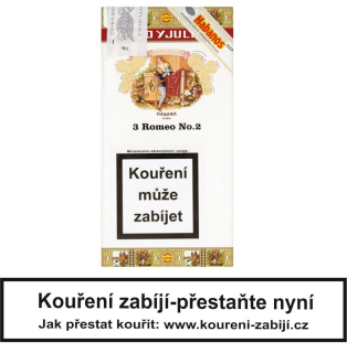 Doutníky Romeo y Julieta No.2 Tubos A/T, 3ks