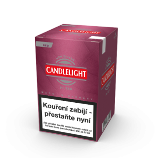 Doutníky Candlelight Filter Red, 50ks