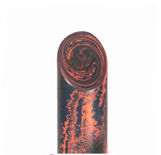 Ebonitová tyč  Cumberland apricot/grey 20mm