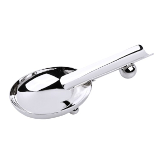 Doutníkový popelník Spoon, chromový 1D