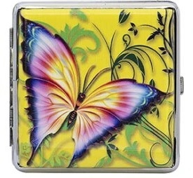Cigaretové pouzdro Butterfly, 20cig./2
