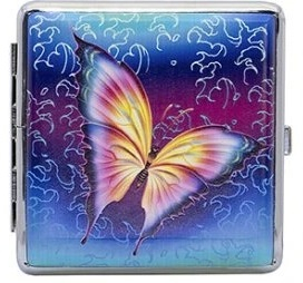 Cigaretové pouzdro Butterfly, 20cig./3