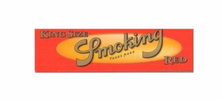 Smoking Red King Size cigaretové papírky BOX - 40ks