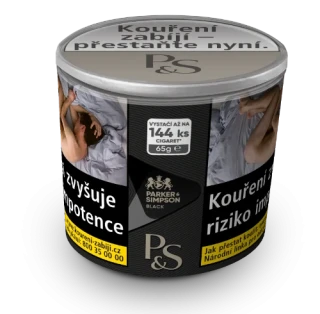 Cigaretový tabák P&S Black 65g (tuba)