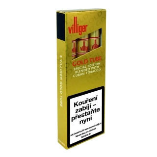 Doutníky Villiger Gold Tube, 3ks