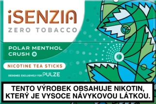 Karton iSenzia Polar Menthol Crush 20/4g (10 krabiček)