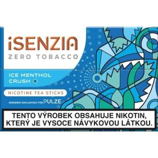 Karton iSenzia Ice Menthol Crush 20/4g (10 krabiček)