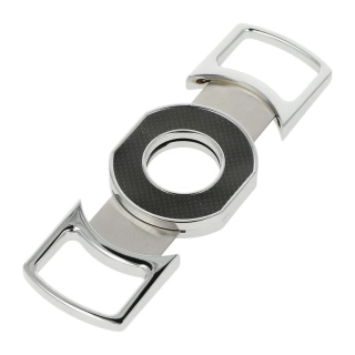Doutníkový ořezávač Power černý karbon, 21mm 