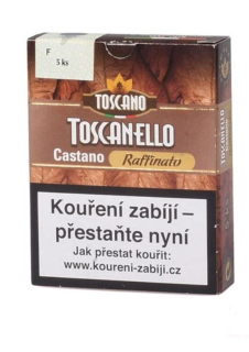 Doutníky Toscanello Castano Raffinato Nut, 5ks