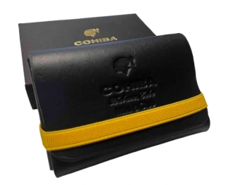 Peněženka Cohiba malá, černá kůže