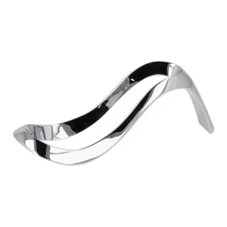 Stojánek kovový na 1 dýmku, stříbrný