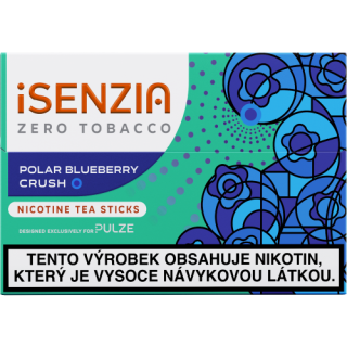 Karton iSenzia Polar Blueberry Crush 20/4g (10 krabiček)