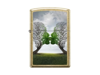 Zapalovač Zippo Tree Love, broušený