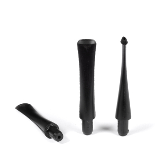 Ebonitový náustek rovný tenký 6,5cm