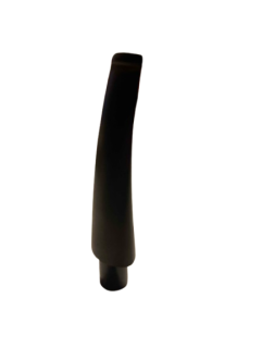 Ebonitový náustek mírně zahnutý s čepem