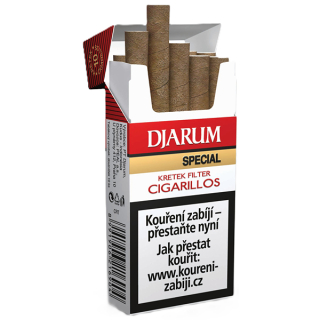 Doutníky Djarum Special Kretek Filtr Cigarillos 10ks