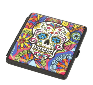 Cigaretové pouzdro Angelo Skull Funky, 20 cigaret /3