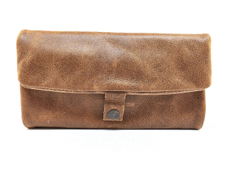 Pouzdro na tabák Angelo RYO kožené, hnědé