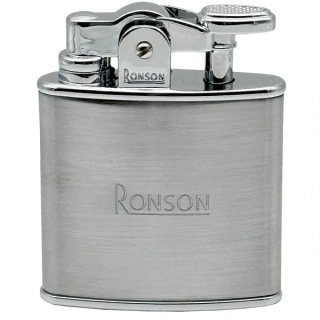 Zapalovač Ronson Nostalgia RGL102 Chrom Satin