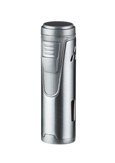 Doutníkový zapalovač Winjet Anton 5xjet, stříbrný