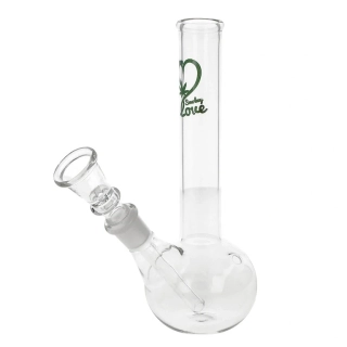 Skleněný bong Smokey Love, 18cm