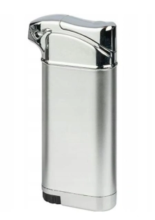 Dýmkový zapalovač Faro, stříbrný