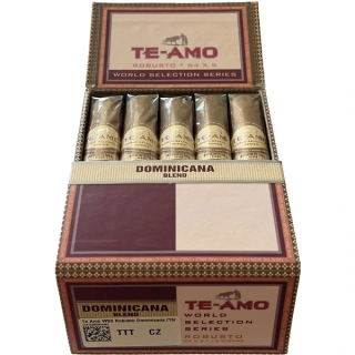 Doutníky Te Amo World Selection Series Robusto Dominicana, 15ks