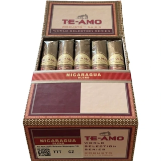 Doutníky Te Amo World Selection Series Robusto Nicaragua, 15ks