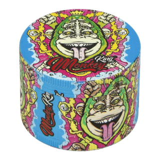 Drtič tabáku kovový Monkey King, 49mm/2