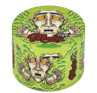 Drtič tabáku kovový Monkey King, 49mm/6