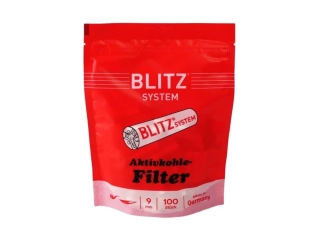 Filtry do dýmky Blitz 9mm, 100ks