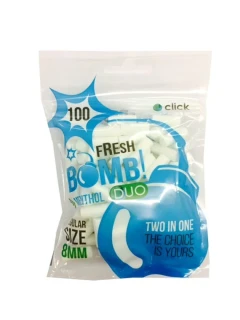 Cigaretové filtry s kapslí Fresh Bomb Duo Menthol 8mm, 100ks
